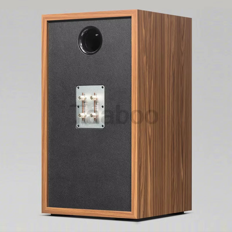8-Inch Three-Way Labyrinth Speaker Enclosure for DIY Hi-Fi Audio Bookshelf Speakers - Handmade Wooden Passive Speaker Box